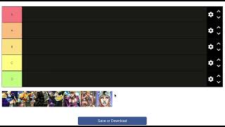 Joestar Tier List Joestar Tier List