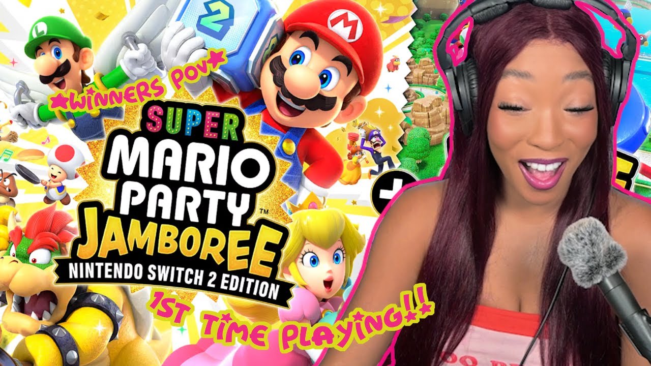 LITTTT Mario Party Jamboree w/  @JazzyGuns , @Krystalogy & @BarefootTasha 