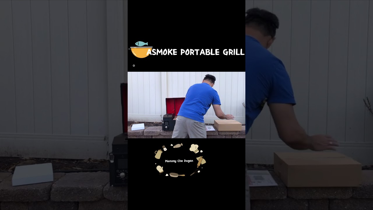 ASMOKE AS350 PORTABLE GRILL | What's Inside the Box?