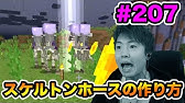 マインクラフトpe スケルトンホースの乗り方 Youtube