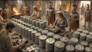 Inside The Roman Silver Denarius Mint How Money Was Made In Jesus Era Full Process