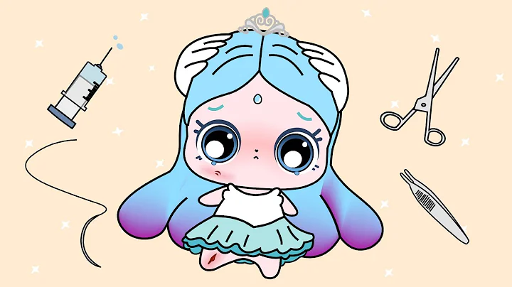 Treating the injured Teenieping Graceping | ASMR animation