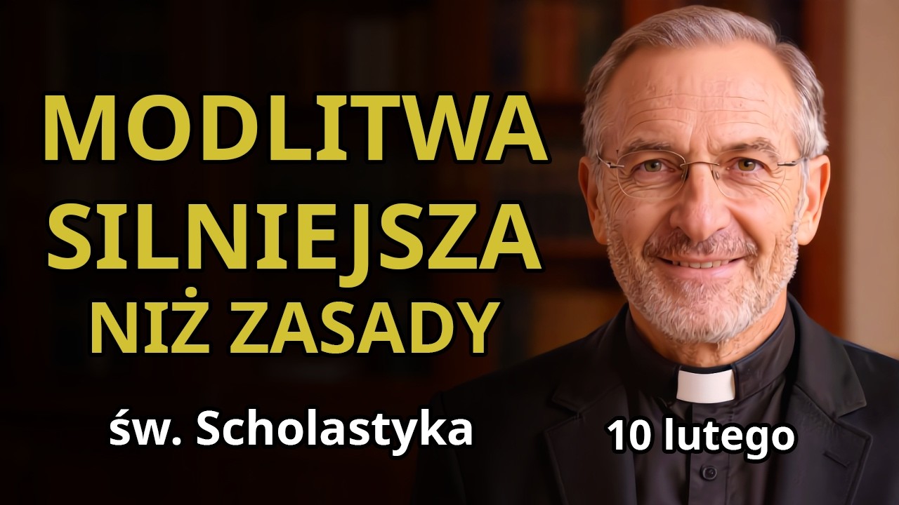 MODLITWA czy OBOWIĄZEK? Czego uczy nas św. Scholastyka