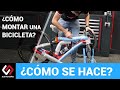 ¿Cómo montar una bicicleta nueva comprada en la web online?