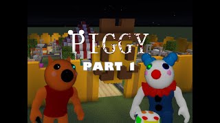 [Tutorial] ROBLOX PIGGY - How to build The Carnival in Minecraft! [PART 1] Piggy - Chapter 8