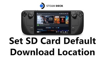 How To Set SD Card As Default Download Destination On Steam Deck