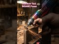 Tiny MICRO Rainbow Grinder Looks Unreal #satisfying #woodworking #tools #wood #carpentry #diy #usa