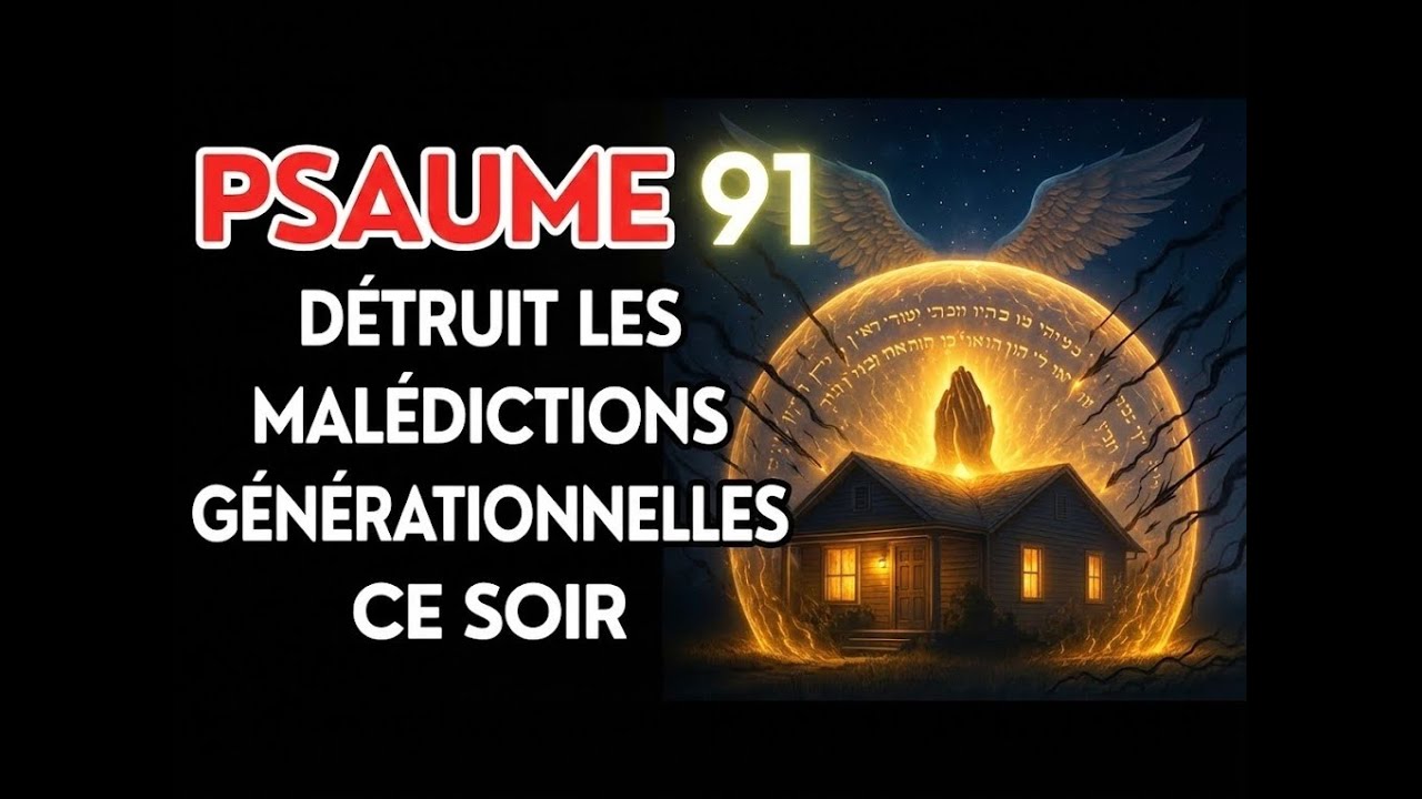 Psaume 91 : Inversez toute malédiction et couvrez votre maison de protection divine dès ce soir