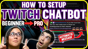How To Setup Chatbot For Twitch For Beginners | Using StreamElements
