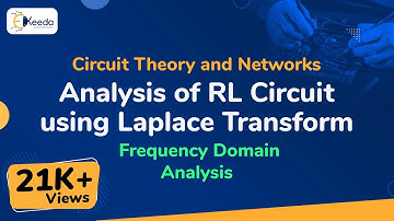Analysis of RL Circuit using Laplace Transform - Frequency Domain Analysis