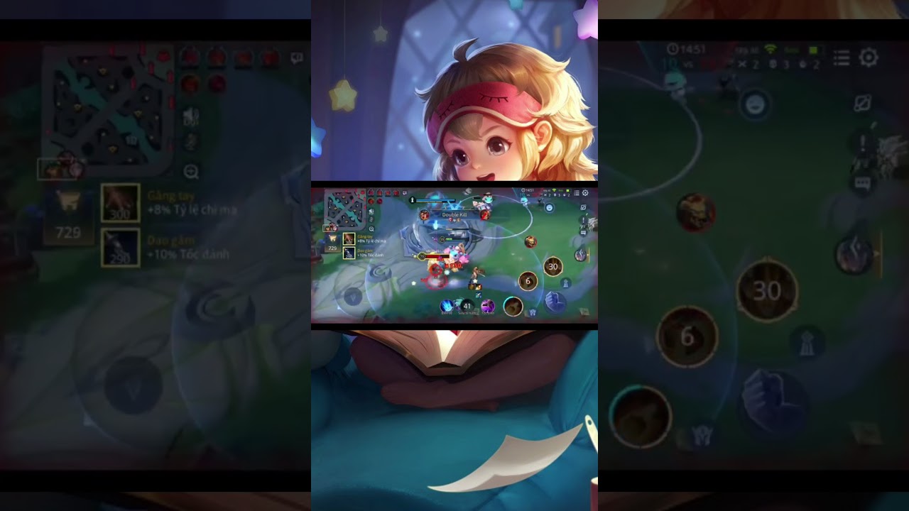 Liên Quân Mobile | Wisp Ếch Nhồi Bông Và Mega Kill