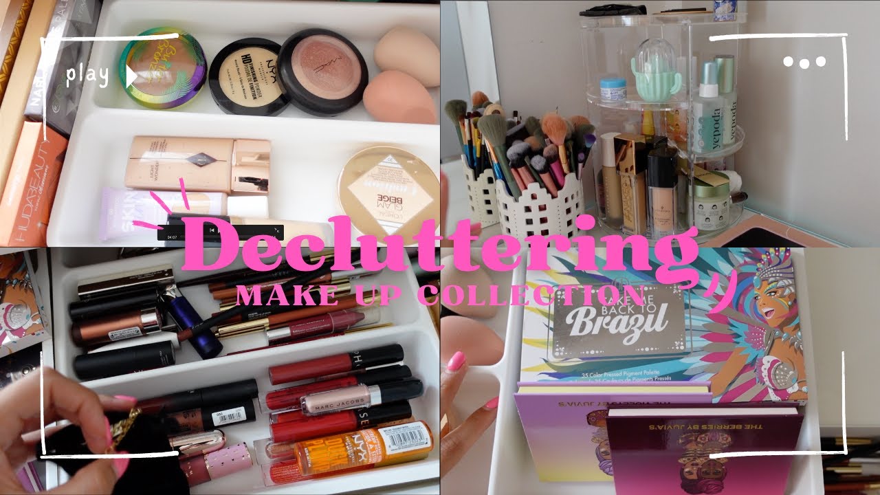 DECLUTTERING MAKE UP COLLECTION🗑️