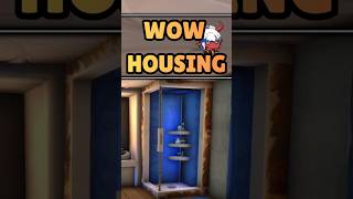 I made a MODERN shower in WoW Housing!