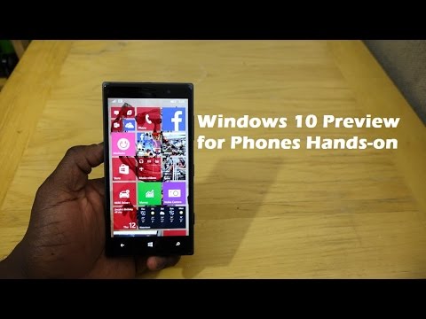 Windows 10 Technical Preview for Phone Hands-on [Lumia 830]