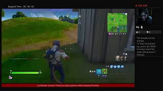 Lockdown stream Trying to stay positive while playing Fortnite