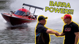 CARBON FIBRE BARRA POWERED RACE BOAT XPLICIT!!! screenshot 1