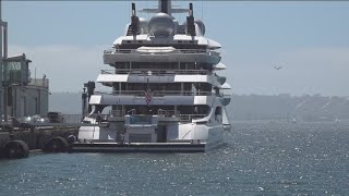 US can sell Russian superyacht docked in San Diego Bay, judge says