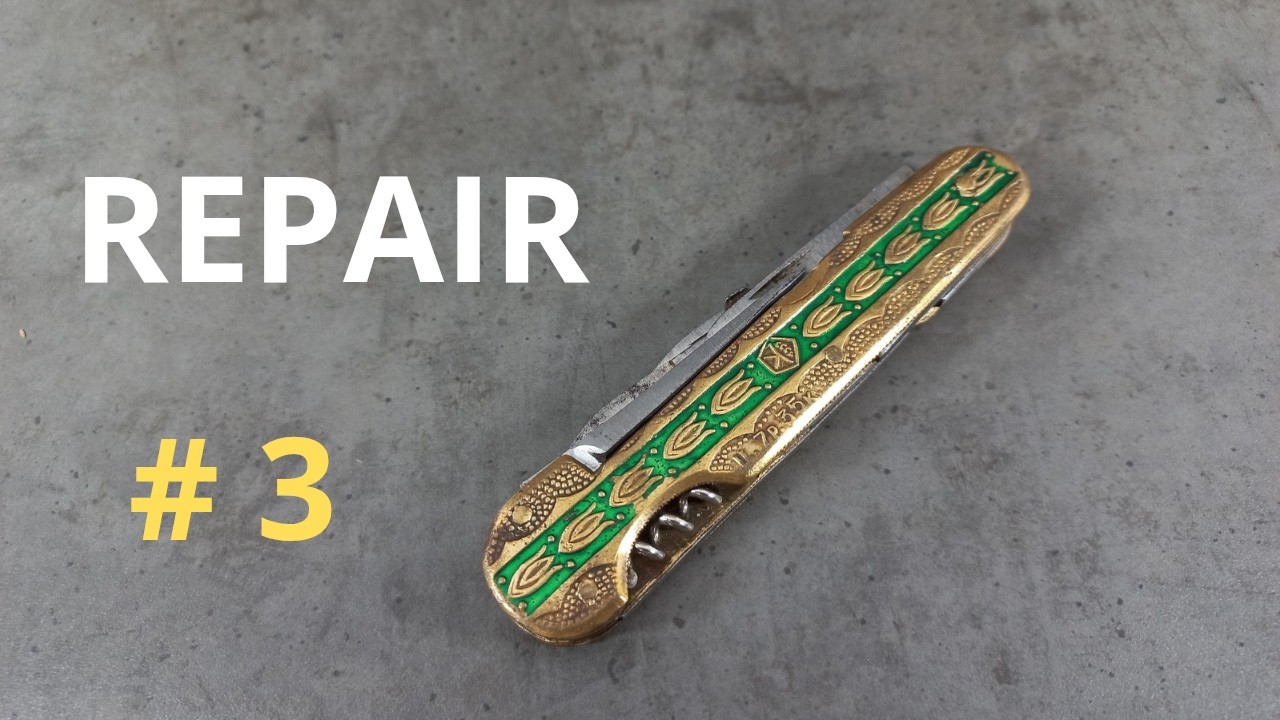 How to restore a vintage folding knife