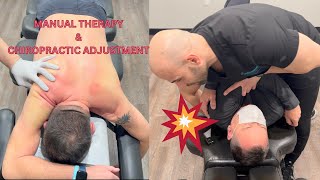Satisfying Chiropractic Adjustment & Manual Therapy 🚀🔈