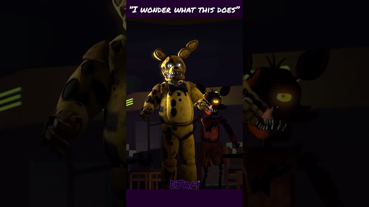  SFM FNAF I Wonder What This Does