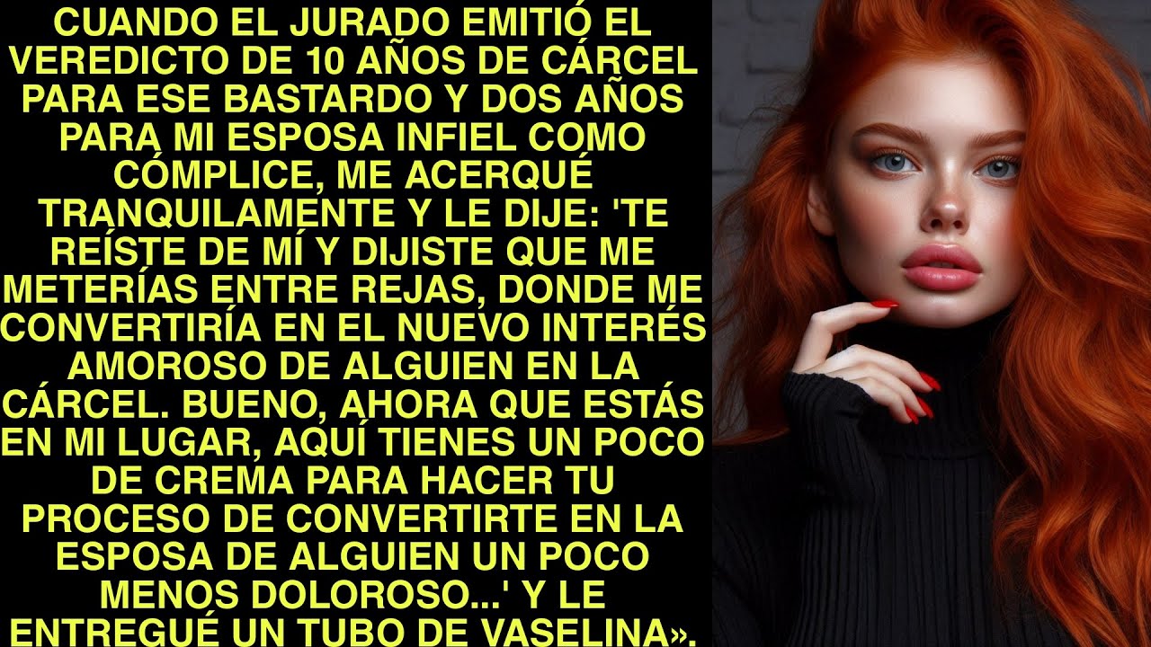 Cuando El Jurado Emitió El Veredicto De 10 Años De Cárcel Para Ese Bastardo Y Dos Años Para Mi Espos
