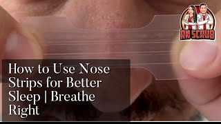 Breathe Right Nose Strips | How to Breathe Better at Night | Deviated Septum | Drug Free screenshot 3