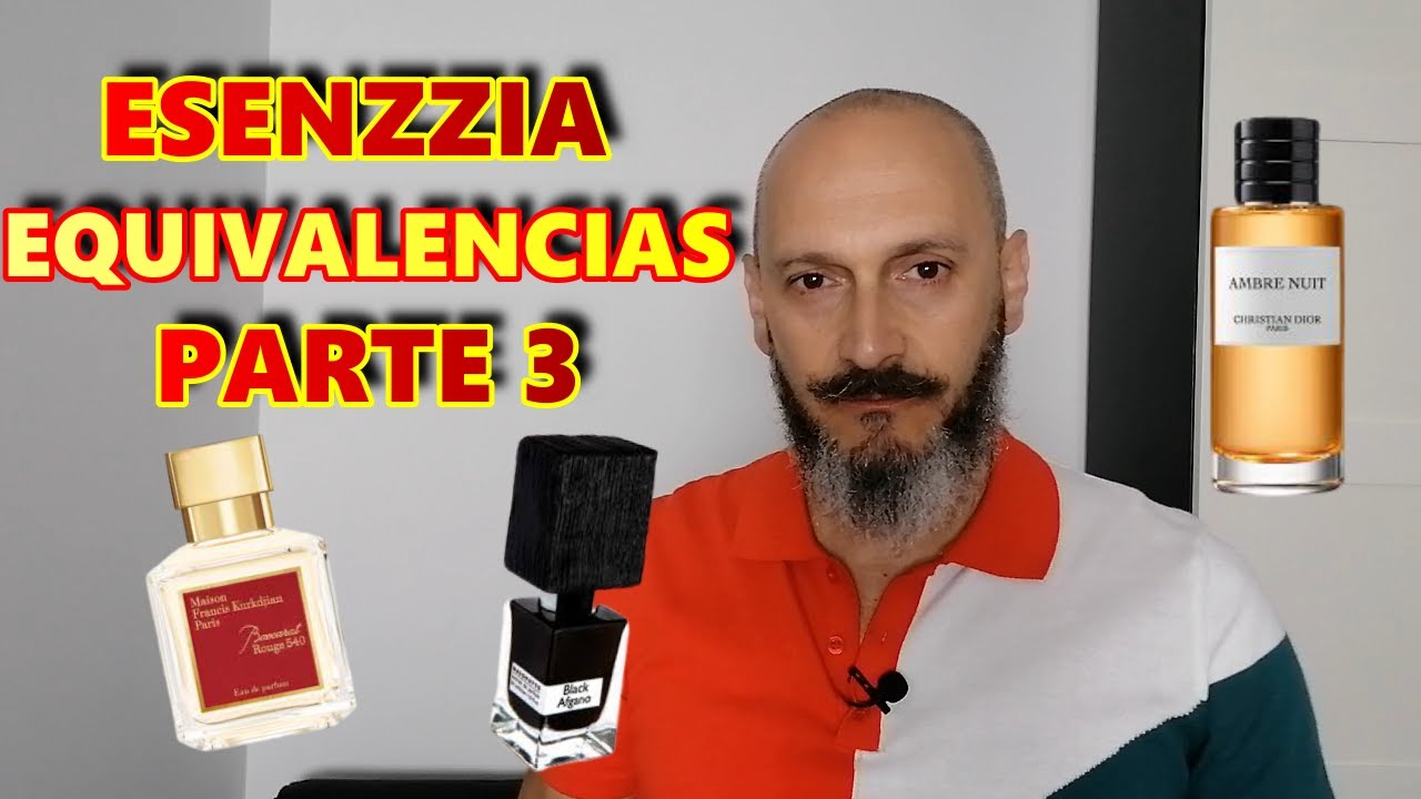 EQUIVALENCIAS ESENZZIA PARTE 3 👉👉 DIOR/NASOMATTO