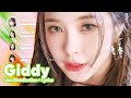 Kep1er  giddy line distribution  lyrics karaoke patreon requested