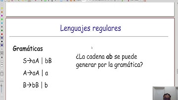 MDII GyL 30 Gramaticas regulares I