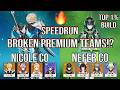 🔥 FASTEST Premium Teams?! Varka & Nefer SPEEDRUN Spiral Abyss | Nicole Best Weapon! | Genshin Impact