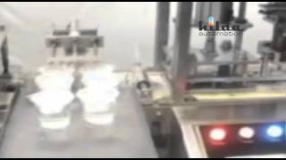 Automatic  2 head Linear Film Cup Rinsing,Filling & Sealing Machine in Roll Form