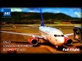 SAS Scandinavian Airlines Full Flight | Oslo to London Heathrow | Boeing 737-600