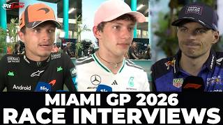 F1 Drivers Post Race Interviews | Miami Grand Prix 2026