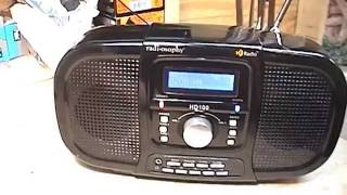 Radiosophy HD100 AM/FM HD Table Radio Review @stereophonicstuff