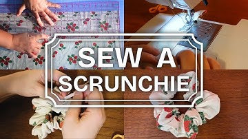 5 Steps to Sew Your New Favorite Scrunchie Using the Burrito Method + My Top Tips