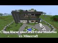 Como Hacer una Gran Casa Moderna en Minecraft (PT2)