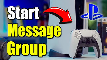 How to Start a Message Group & Start Party or Share Videos on PS5 Game Base (Best Method)