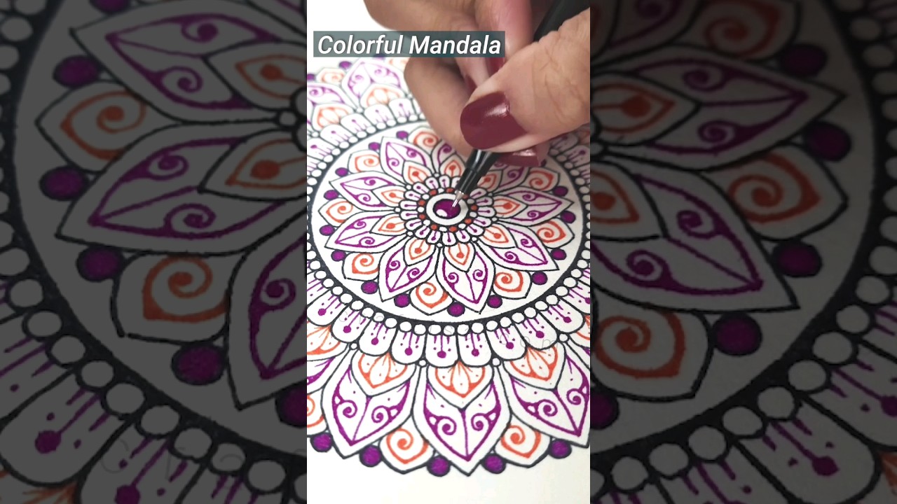 Basic Mandala Pattern Ideas to form a Mandala 😍✨️ 