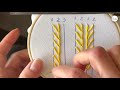 5 feather stitch variations  easy embroidery stitch tutorial