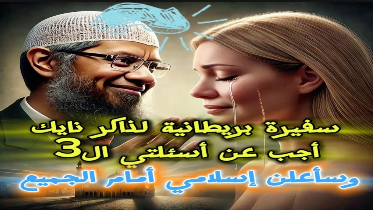 16 دقيقة كانت كافية لتحويل هذه المرأة الغاضبة والكارهة للإسلام إلى مسلمة باكية! نفحات ذاكر نايك
