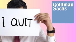 Why I QUIT Goldman Sachs! (EXPOSED)