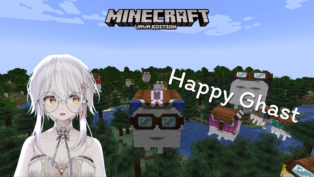มาแล้ว Happy Ghast ใน Minecraft java !!! - YouTube