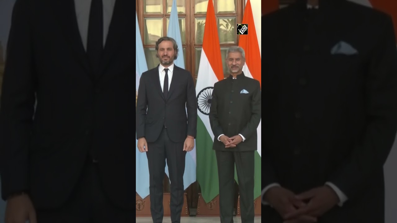 EAM S Jaishankar meets Argentinian counterpart Santiago Cafiero in Delhi