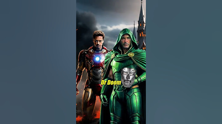 tony was dr doom all along? #movie #drdoom #doctordoom #doomsday #ironman #marvel #avengers