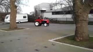 YTO traktor DFH 180....erste probefahrt...etwas schneller
