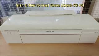 Reset Epson Colorio PX 101 Waste Ink Pad Counter