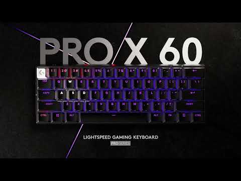 PRO X 60 LIGHTSPEED Gaming Keyboard with KEYCONTROL
