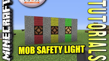 Minecraft PS4 - MOB SAFETY LIGHT - How To - Tutorial ( PS3 / XBOX ) WII