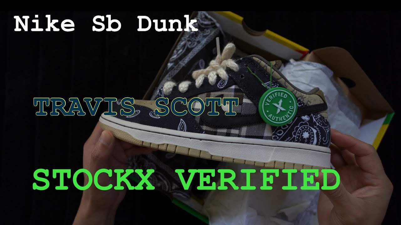 nike sb dunk travis stockx