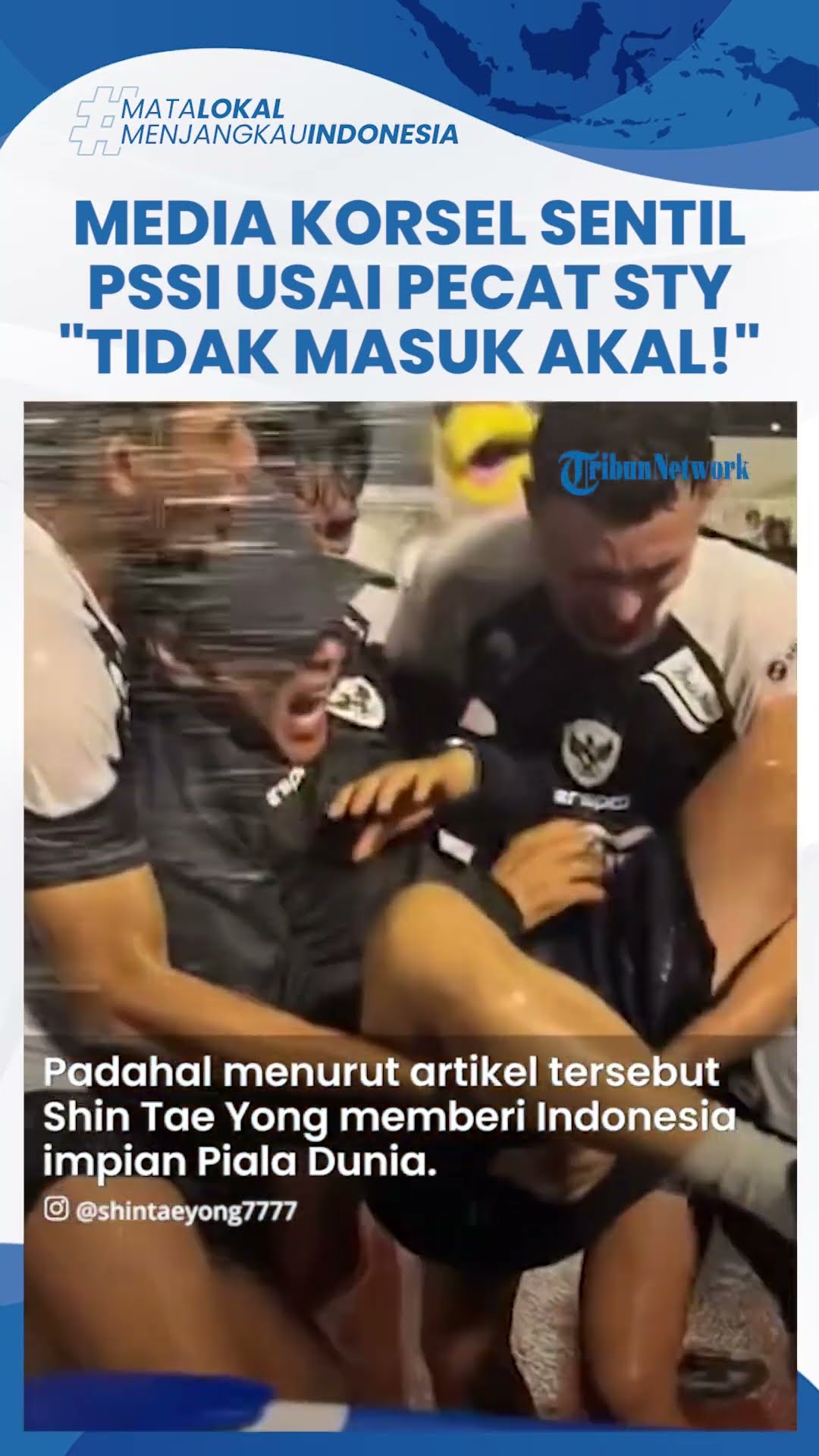 Respons Media Korsel seusai PSSI Pecat Shin Tae-yong dari Kursi Pelatih Timnas: Tidak Masuk Akal